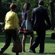 The first family departs the White House for Africa. (Alex Wong/Getty Images News)